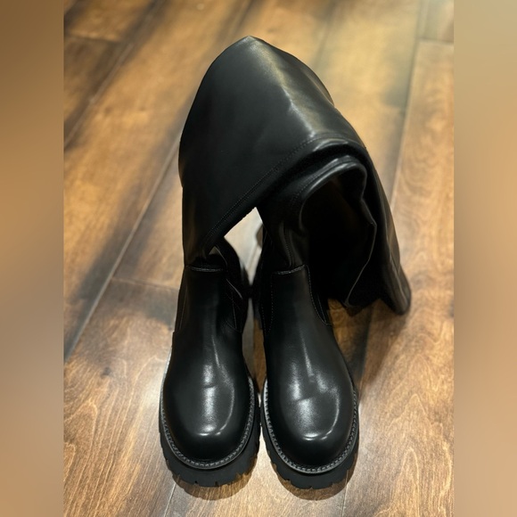 JEFFREY CAMPBELL all Thigh High Boots - Besos Lug Sole NWOT - Picture 2 of 14